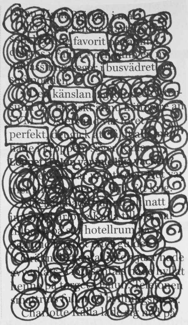 blackout poetry upp